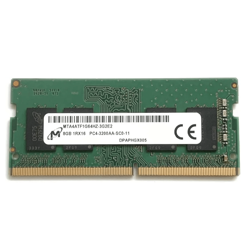 Micron 8GB PC4 3200AA Laptop Memory Module SO-DIMM (NON-ECC)