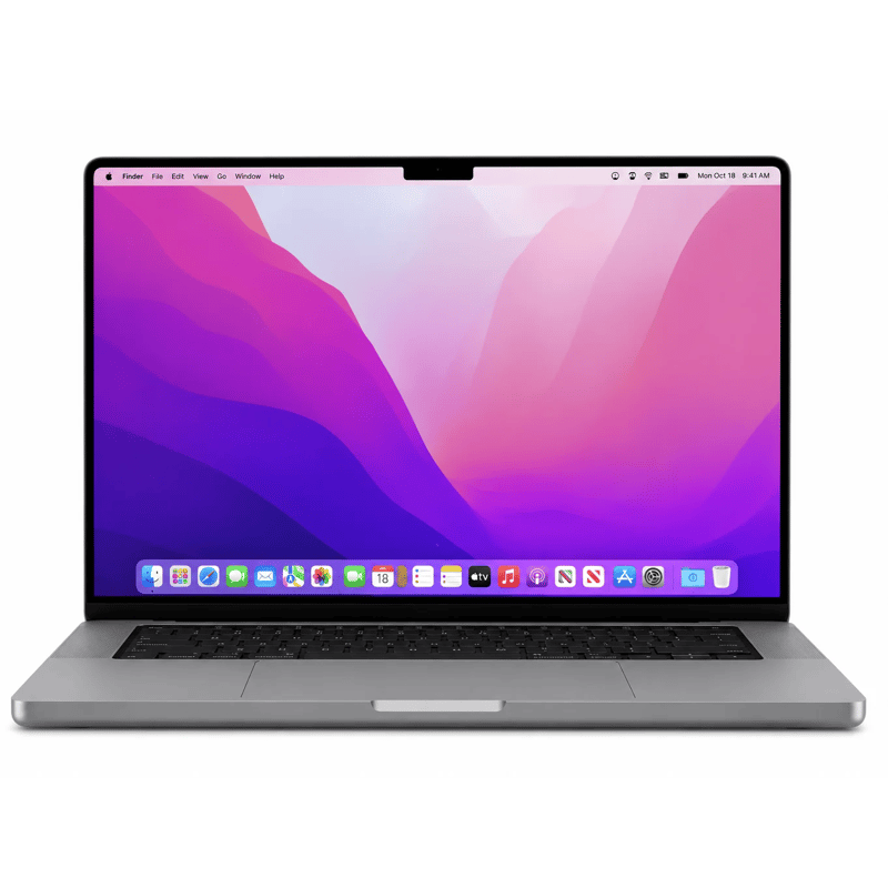 Apple Macbook Pro 2021 14-inch M1 Pro - M1 Pro 8 Cores-CPU, 32GB, 512GB SSD, Apple M1 Pro 14-core GPU