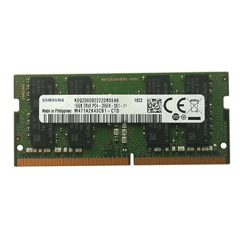 Samsung 16GB PC4 2666V Laptop Memory Module SO-DIMM (NON-ECC)