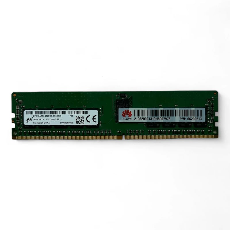 Micron 16GB PC4-2400T 2Rx8 MTA18ASF2G72PDZ-2G3B1  (Huawei 02311TEE)