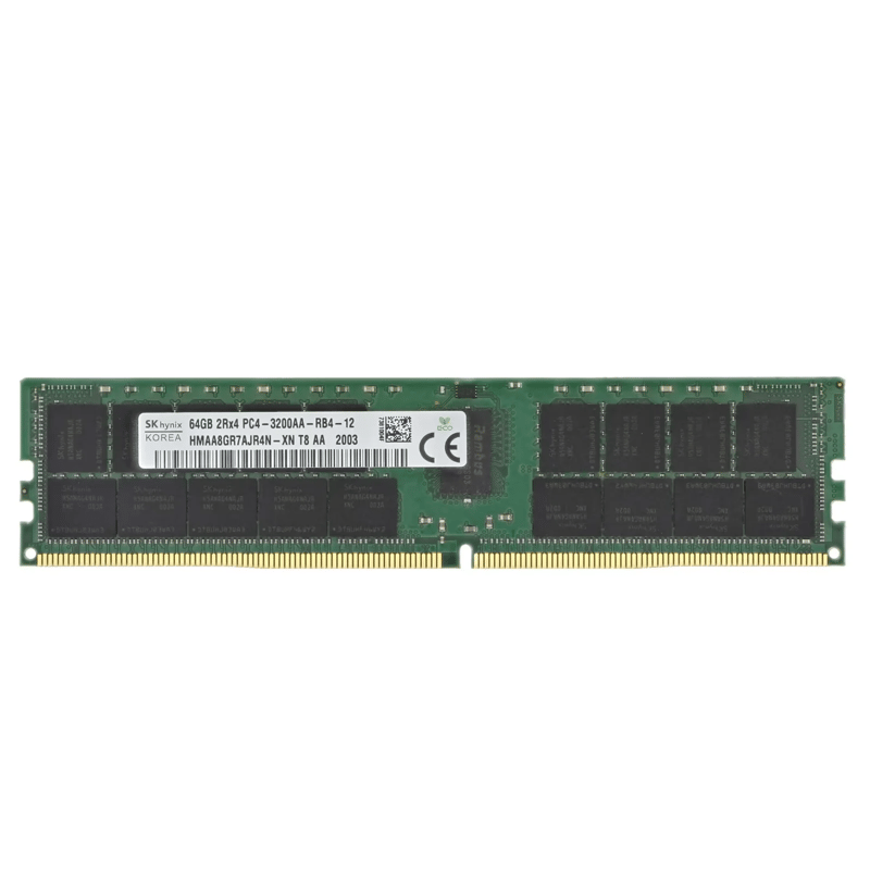 SK Hynix 64GB PC4 3200AA 2Rx4 RB4 HMAA8GR7AJR4N-XN