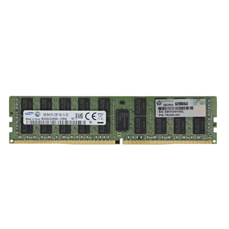 Samsung HPE 16GB PC4 2133P 2Rx4 RA0 M393A2G40DB0-CPB