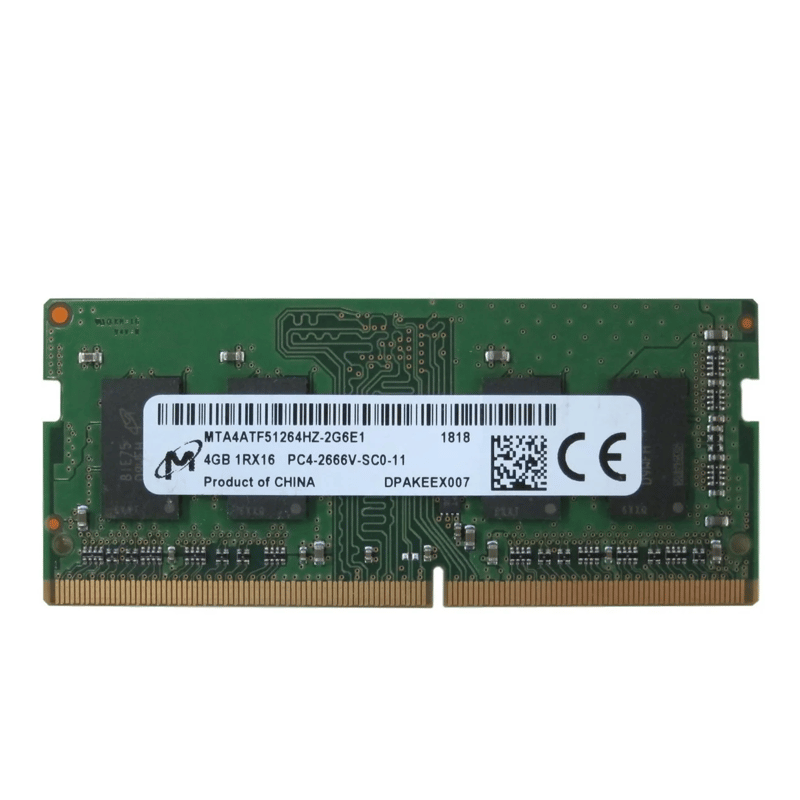 Micron 4GB PC4 2666V Laptop Memory Module SO-DIMM (NON-ECC)