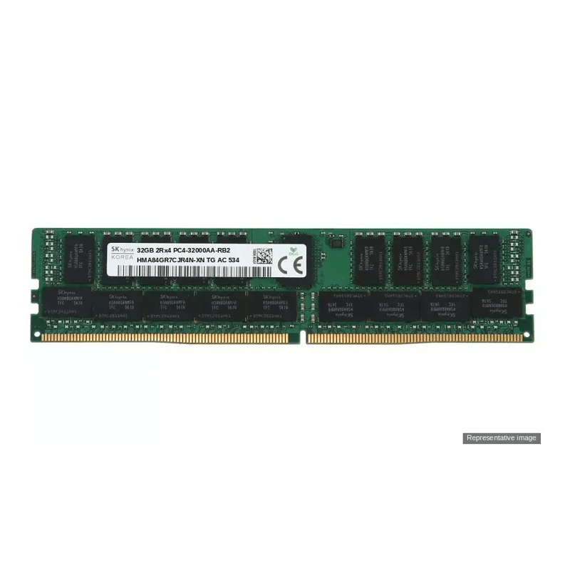 SK Hynix 32GB PC4-32000AA 2Rx4 HMA84GR7CJR4N-XN TG AC