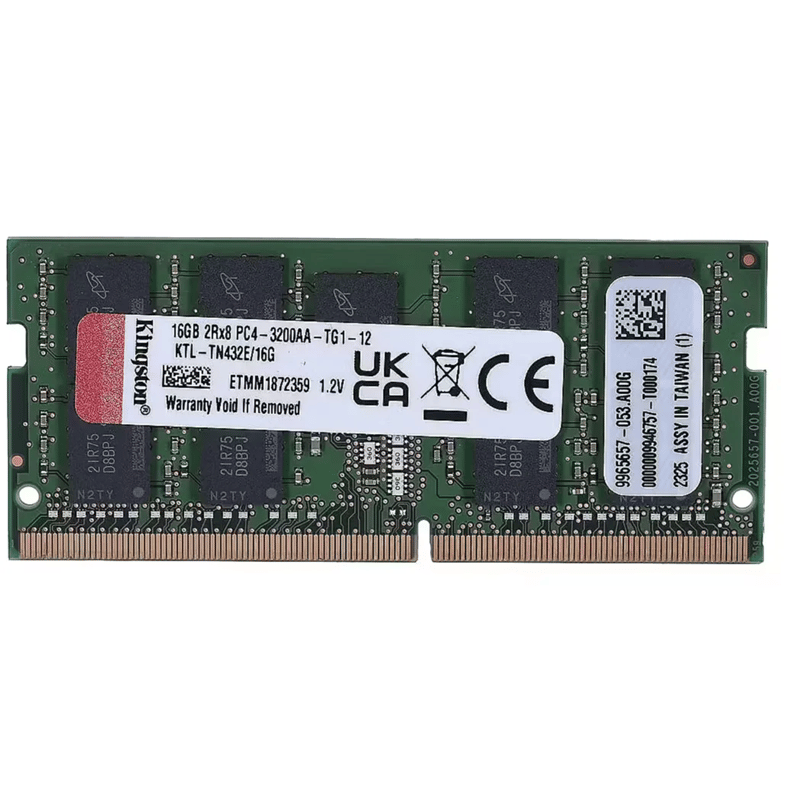 Kingston 16GB PC4 3200AA Laptop Memory Module SO-DIMM (NON-ECC)