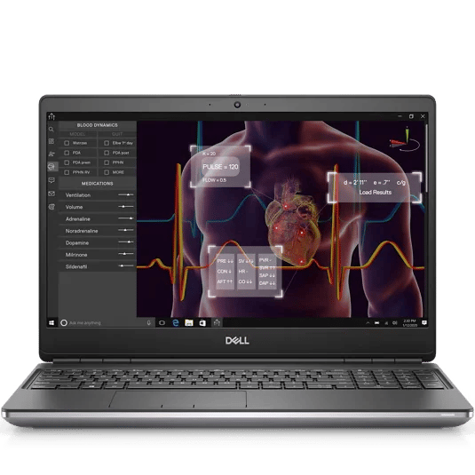 Dell Precision 7550 - Xeon W-10855M, 16GB DDR4, 512GB, 4GB Quadro T2000, 15.6'' 1920x1080