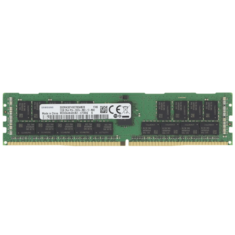Samsung 32GB PC4-2666V 2Rx4 PH M393A4K40CB2-CTD