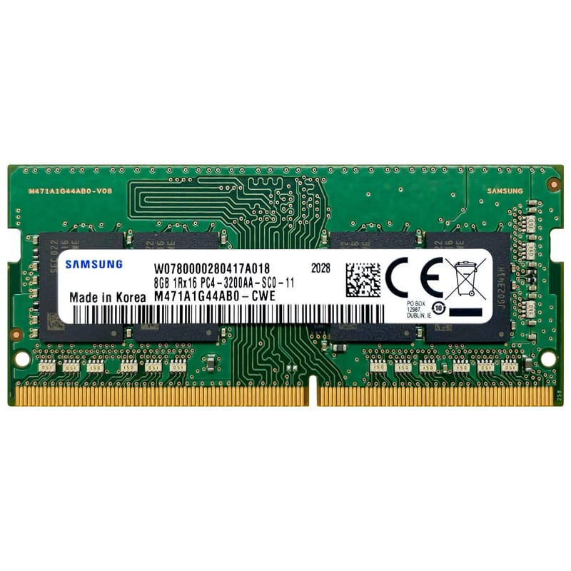 Samsung 8GB PC4 3200AA Laptop Memory Module SO-DIMM (NON-ECC)