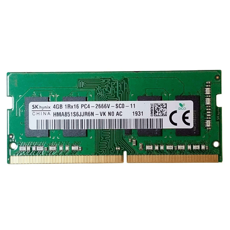 SK Hynix 4GB PC4 2666V Laptop Memory Module SO-DIMM (NON-ECC)