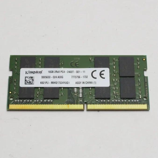 Kingston 16GB PC4 2400T Laptop Memory Module SO-DIMM (NON-ECC)