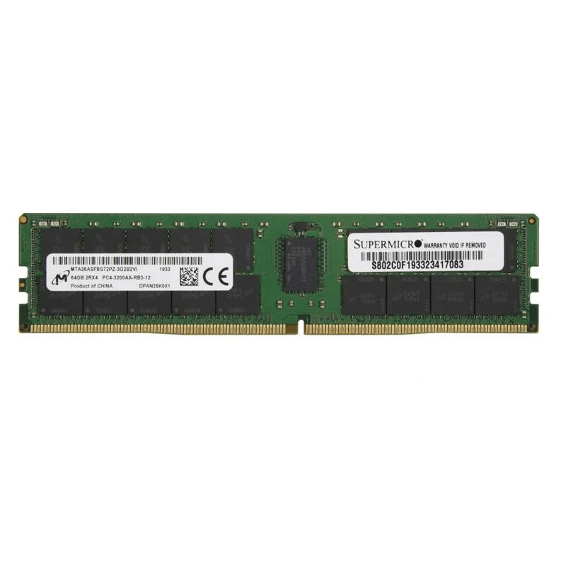 Micron 64GB PC4-3200AA 2Rx4 MTA36ASF8G72PZ-3G2E1