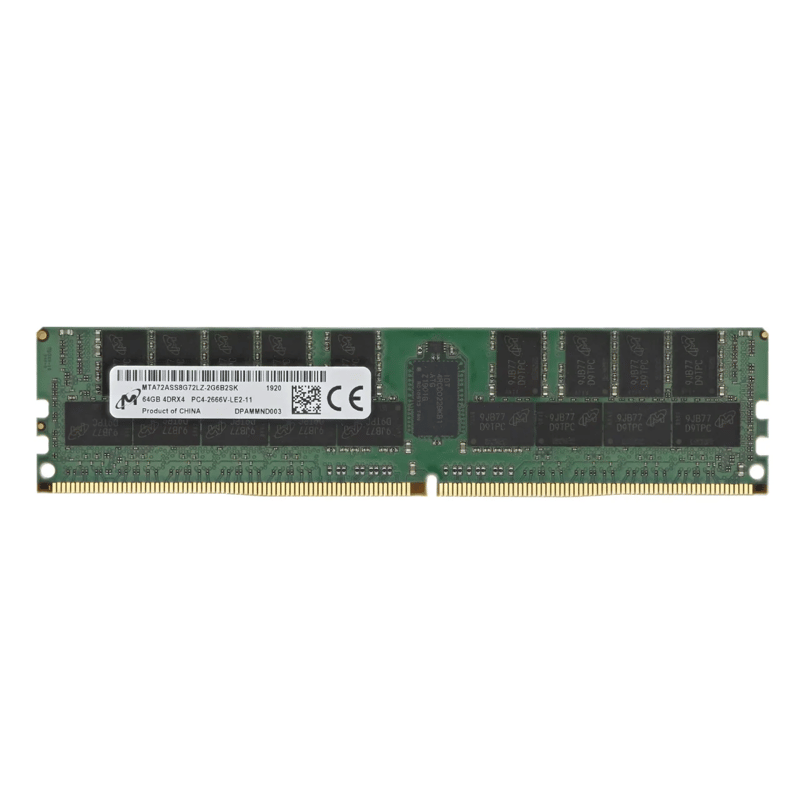Micron 64GB PC4-2666V 4DRx4 MTA72ASS8G72LZ-2G6D2