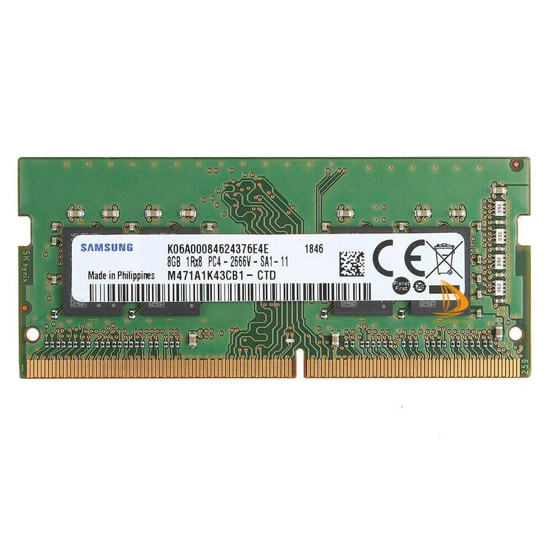 Samsung 8GB PC4 2666V Laptop Memory Module SO-DIMM (NON-ECC)