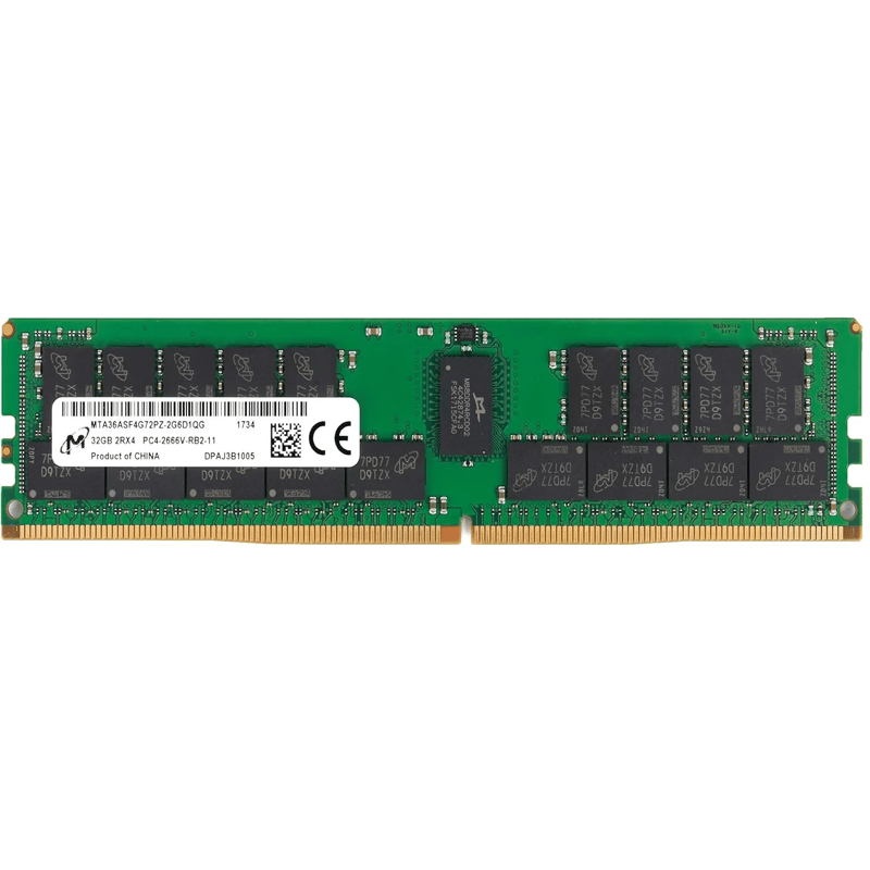 Micron 32GB PC4-2666V 2Rx4 MTA36ASF4G72PZ-2G6E