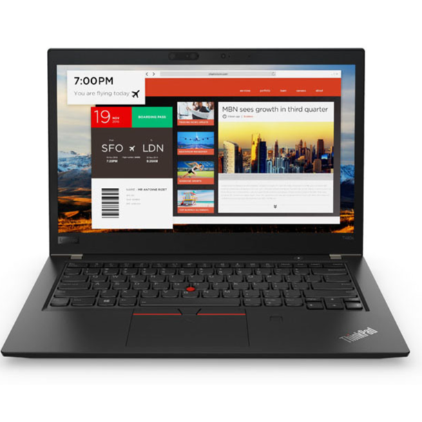 Lenovo Thinkpad T480s - i7-8650U, 8GB DDR4, 256GB, Integrated, 1920x1080 Touchscreen