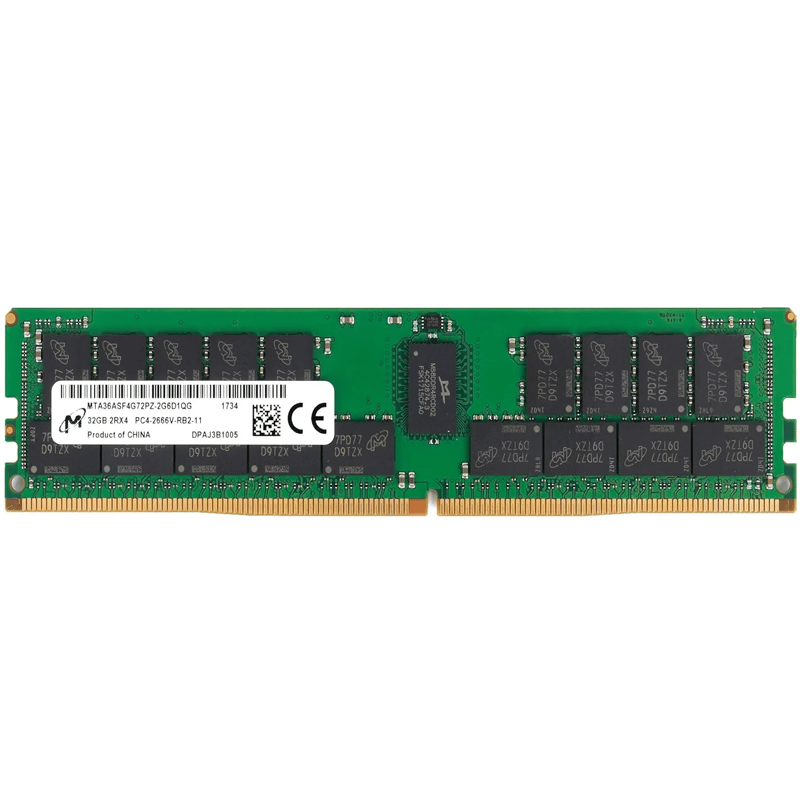 Micron 32GB PC4-2666V 2Rx4 MTA36ASF4G72PZ-2G6D1 (Lenovo 78P4191)