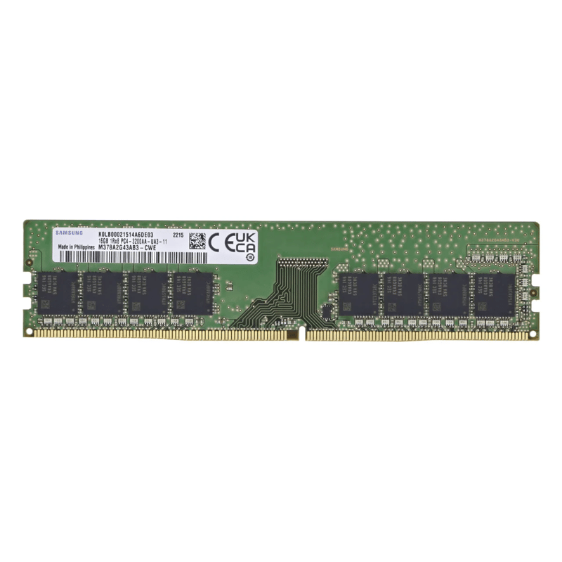 Samsung 16GB PC4 3200AA Desktop Memory Module UDIMM (NON-ECC)