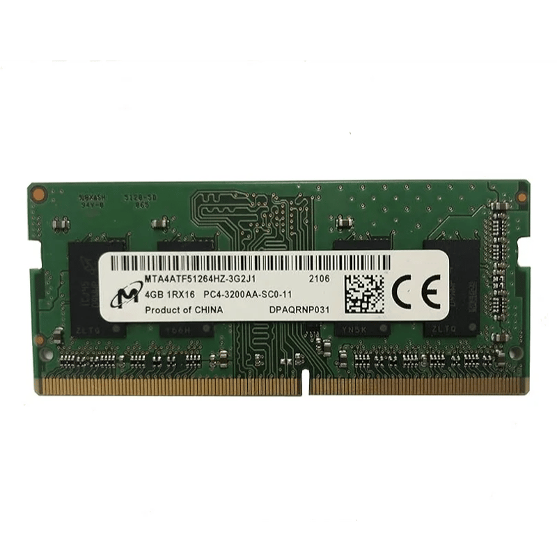 Micron 4GB PC4 3200AA Laptop Memory Module SO-DIMM (NON-ECC)