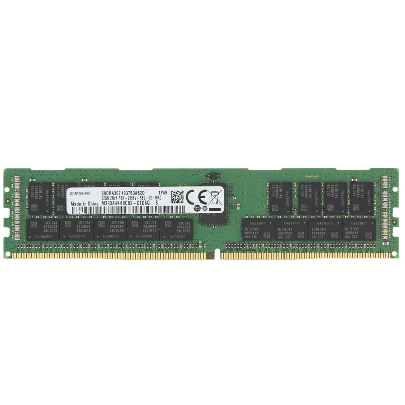 Samsung 32GB PC4-2666V 2Rx4 KR M393A4K40BB2-CTD