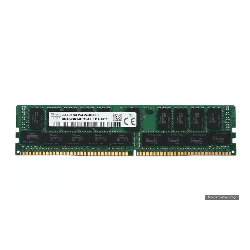 SK Hynix 32GB PC4-2400T 2Rx4 HMA84GR7MFR4N-UH TD AD  (Dell SNPCPC7GC/32G)