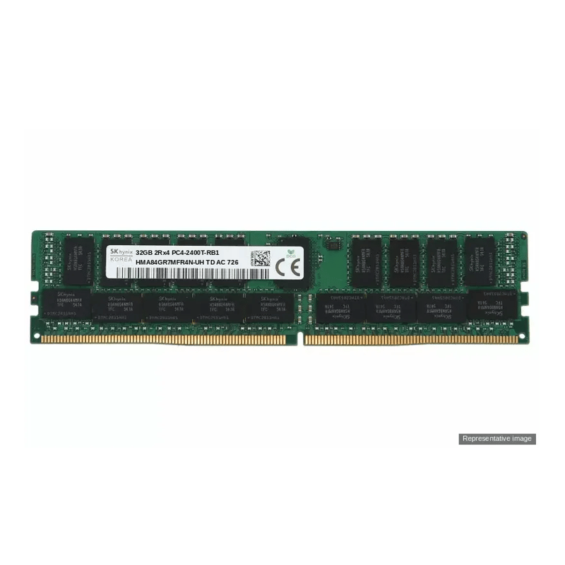 SK Hynix 32GB PC4-2400T 2Rx4 HMA84GR7MFR4N-UH TD AC  (HPE 809083-091)