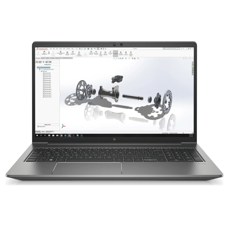 HP Zbook Power G7 - i7-10750H, 8GB DDR4, 256GB, Quadro P620, 1920x1080