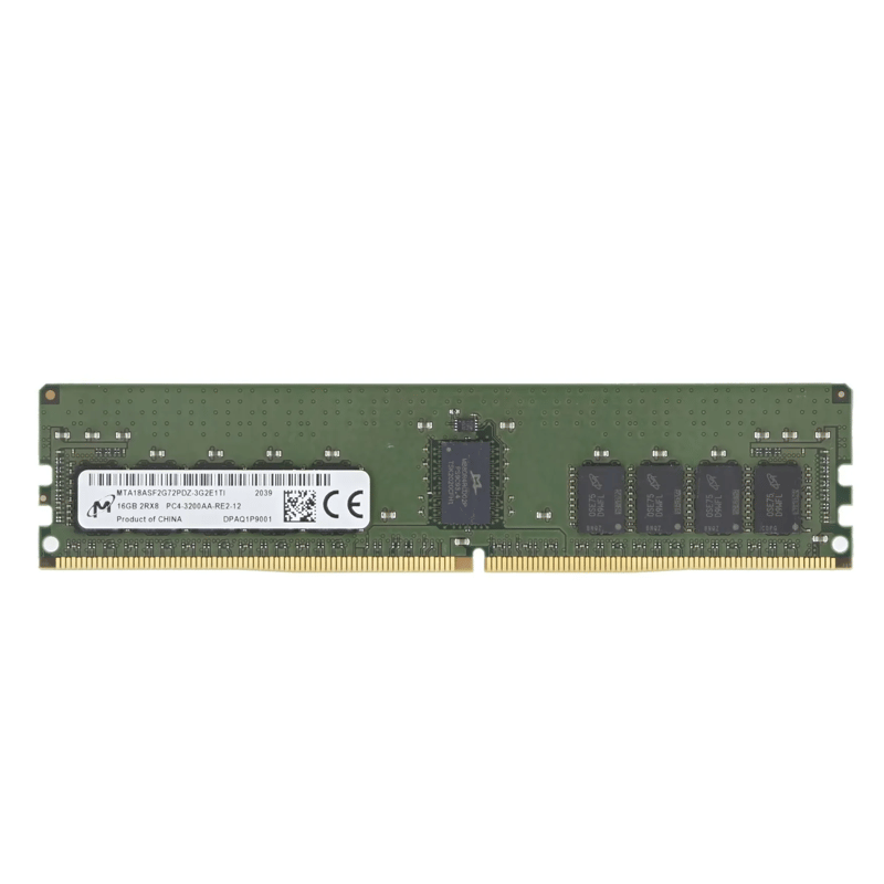 Micron 16GB PC4 3200AA 2Rx8 RE2 MTA18ASF2G72PDZ-3G2E1