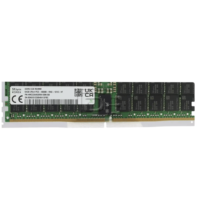 SK Hynix 64GB PC5 4800B 2Rx4 RA0 HMCG94AEBRA109N BB